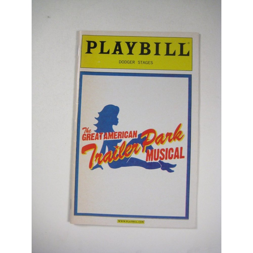 The Great American Trailer Park Musical Off Broadway Playbill October 2005